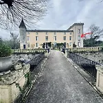 Chateau Avec Piscine Aux Portes De Bordeaux - Parc Arbore & Chambres Elegantes Lantställe *