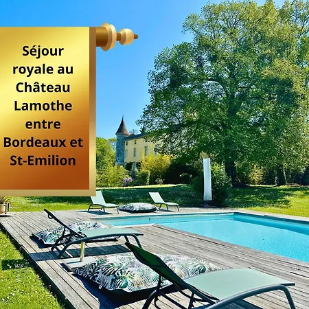منزل ريفي Vivez La Vie De Chateau Aux Portes De Bordeaux